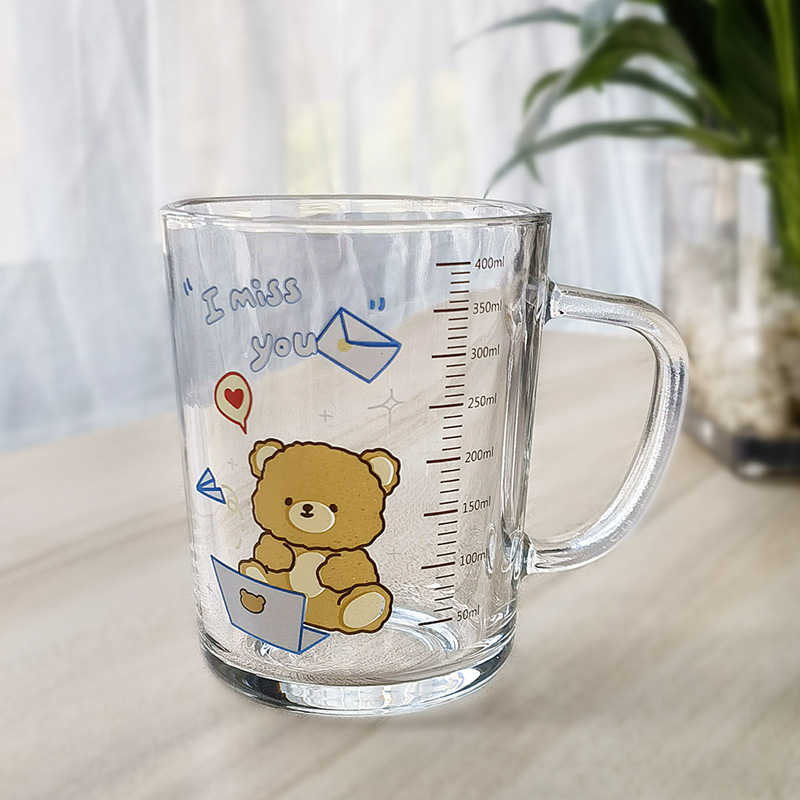 Stylish Minimalist And Uniquely Designed Glass Water Cup
