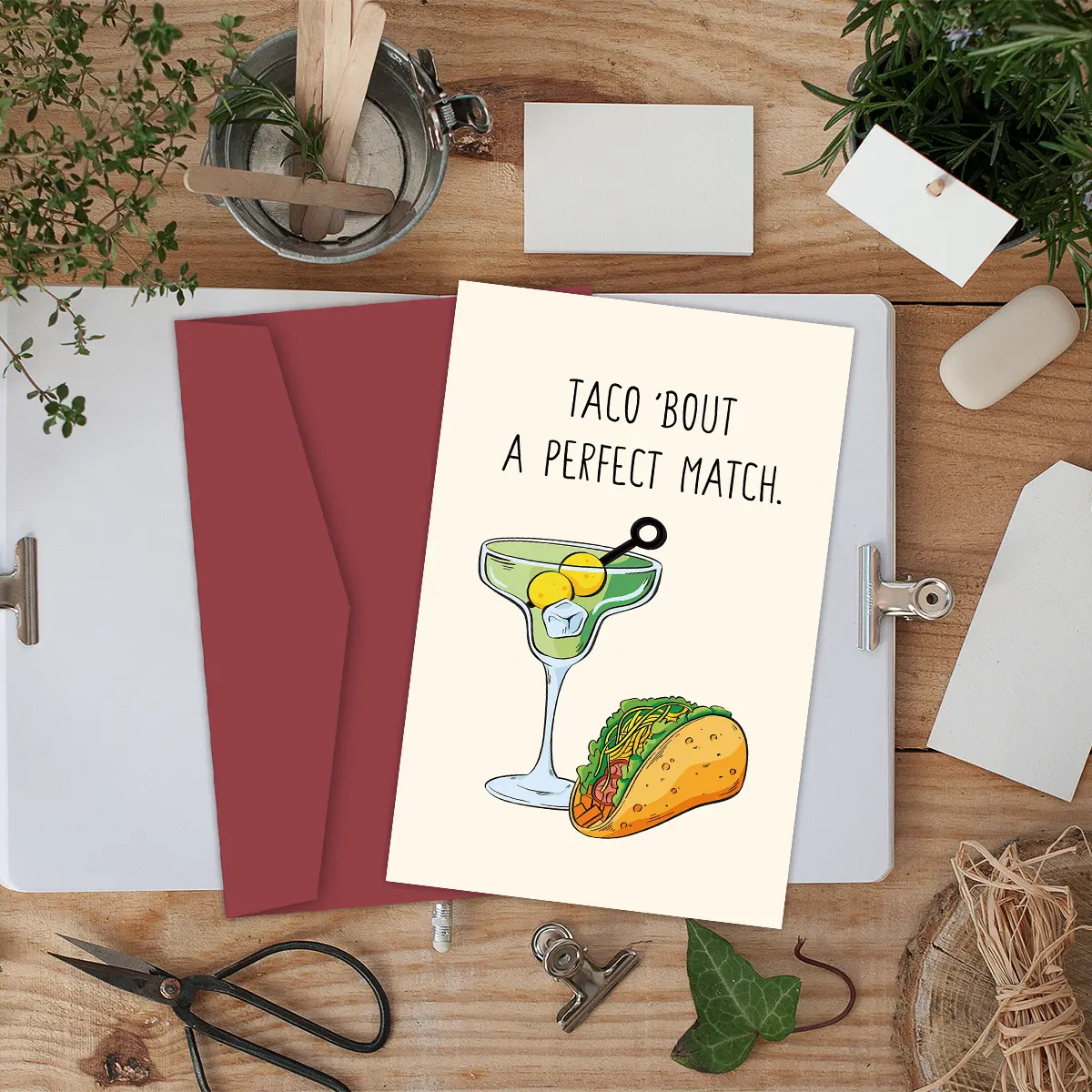 Birthday And Holiday Greeting Card