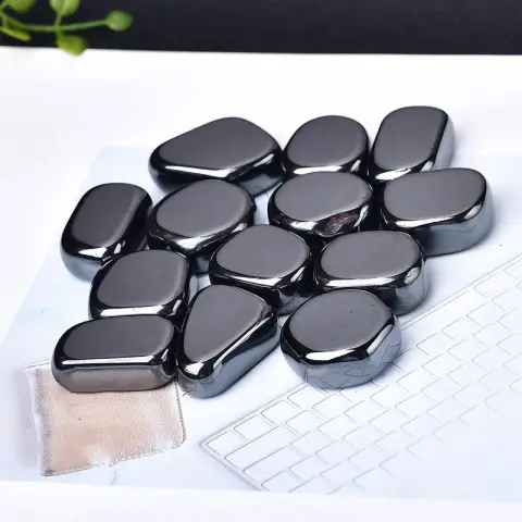 Natural Brazilian Hematite Raw Stone Ornaments