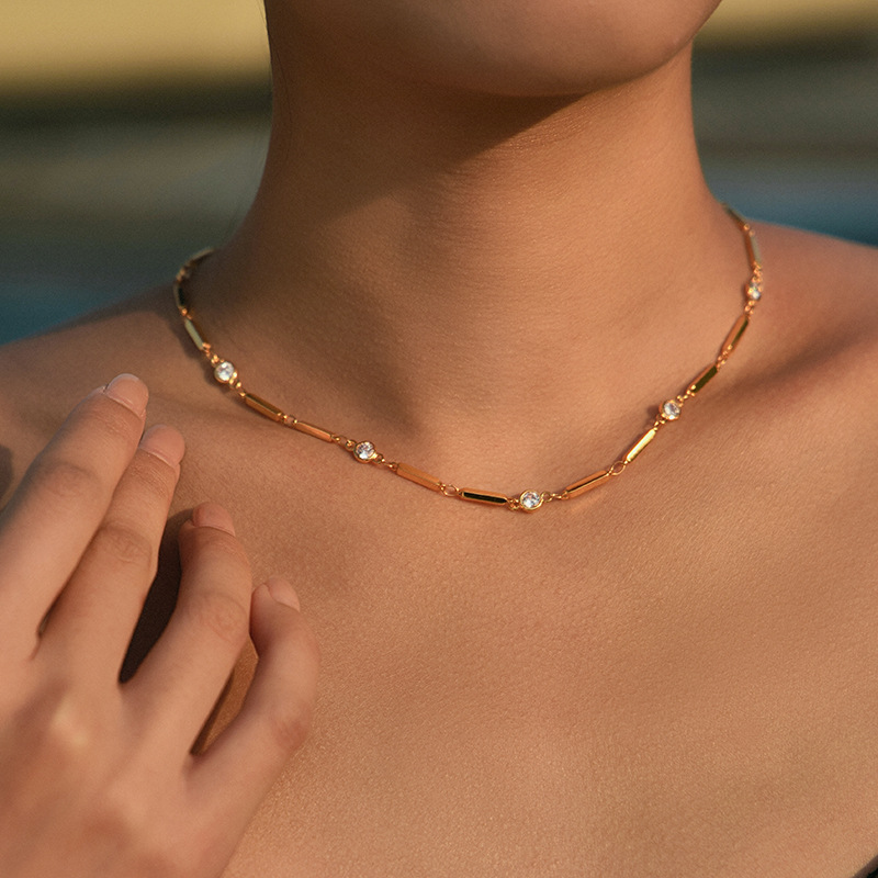 An Elegant And Uniquely Stylish Entry-level Luxury Necklace