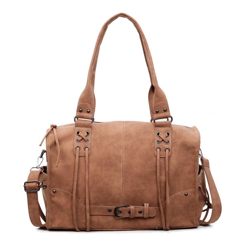 Korean-style Vintage Tote Shoulder Bag