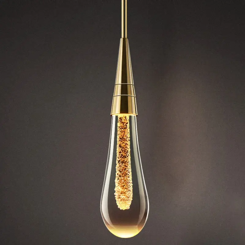 Creative Bedroom Bedside Chandelier Restaurantbar Droplet Pendant