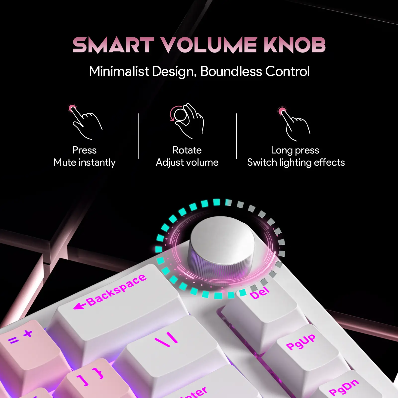 FURYCUBE V68 Wired Mechanical Keyboard