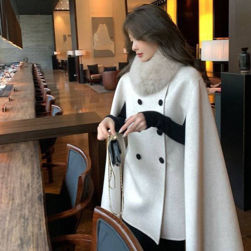 Double-sided Coat Small Women's Woolen Coat