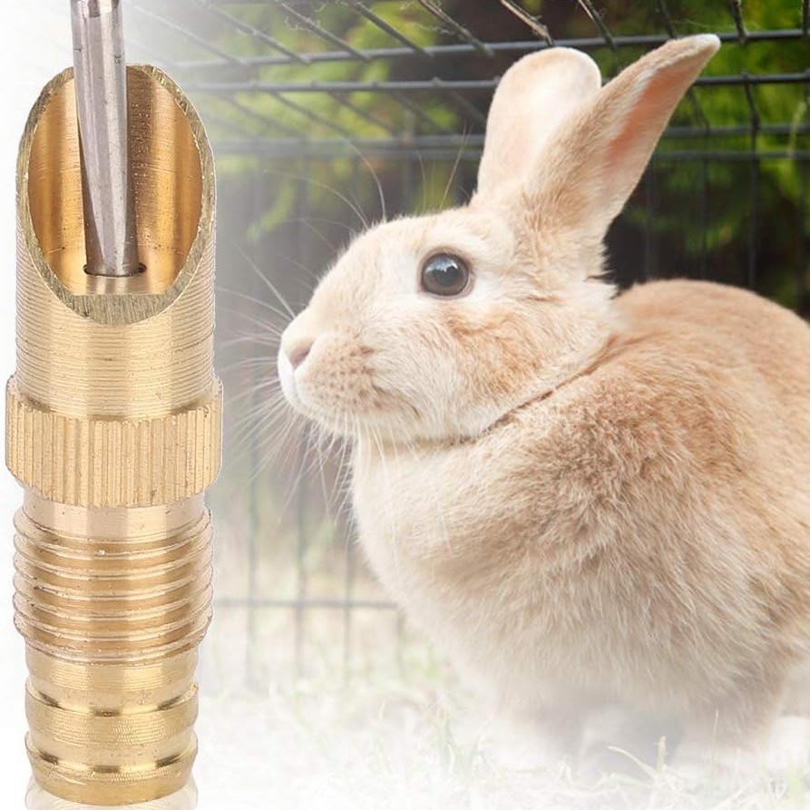 Rabbit Hanging With Tee Automatic Drinking Spout