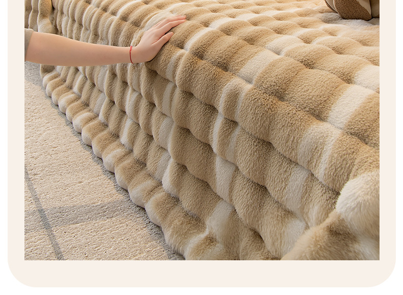 Gradient Rabbit Fur Sofa Cover Cloth 4549ff0e 670f 4432 876c C58552d292f6