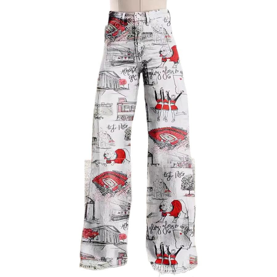 Women's Flared Thin Casual Pants - Image 5