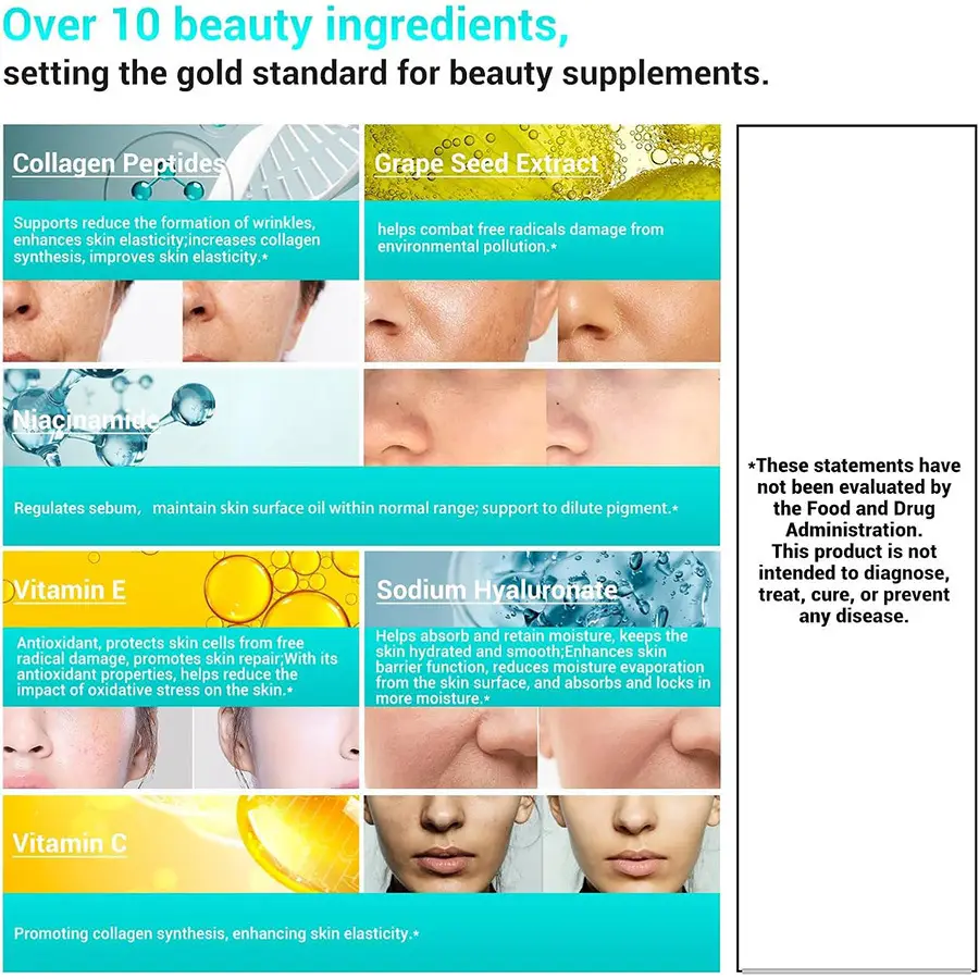 Collagen Compressed Compound Tablets