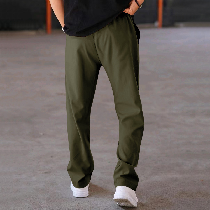 Men's Summer Loose Straight Exercise Casual Pants - Image 2