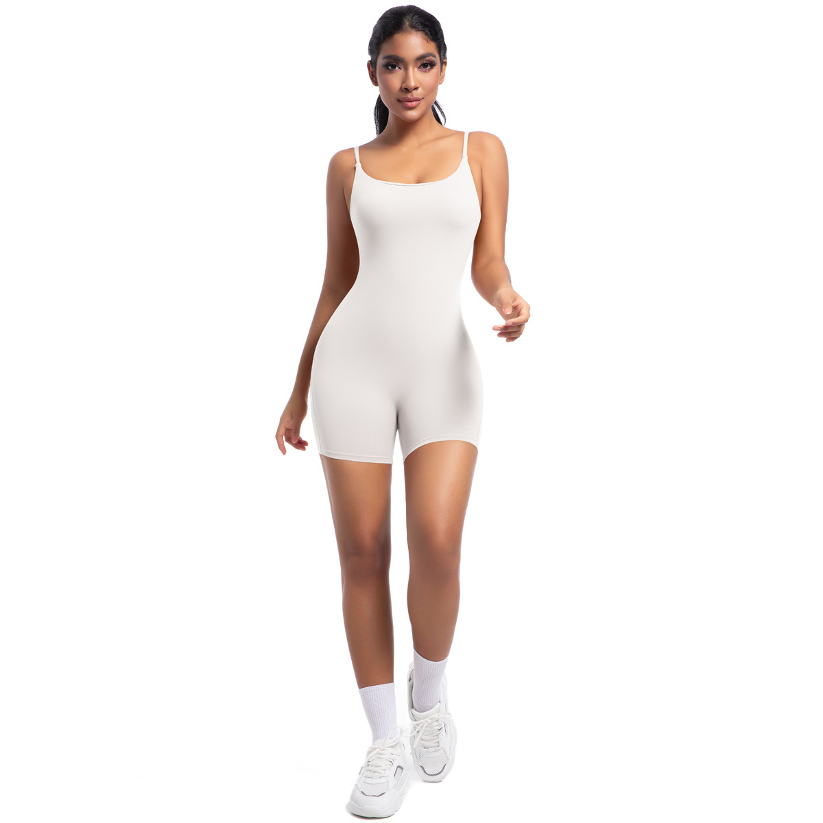 Title 32, Jumpsuit sportivo da yoga Nude Feel donna, inte...