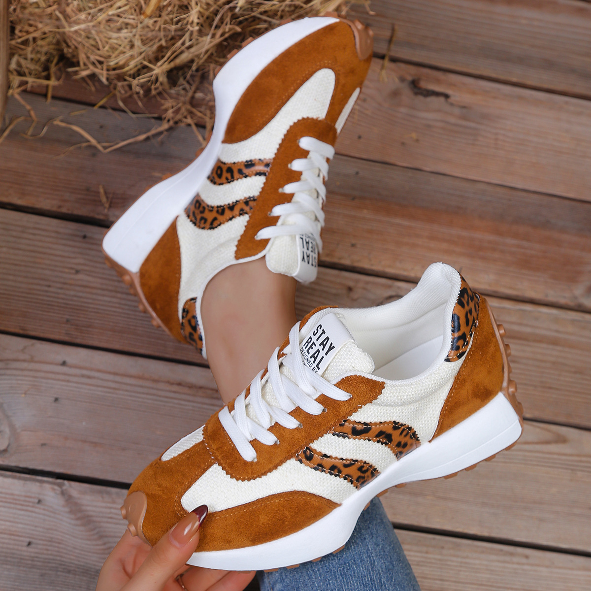 Influencer-style Chunky-soled Casual Sports Shoes For Students Koalakits36