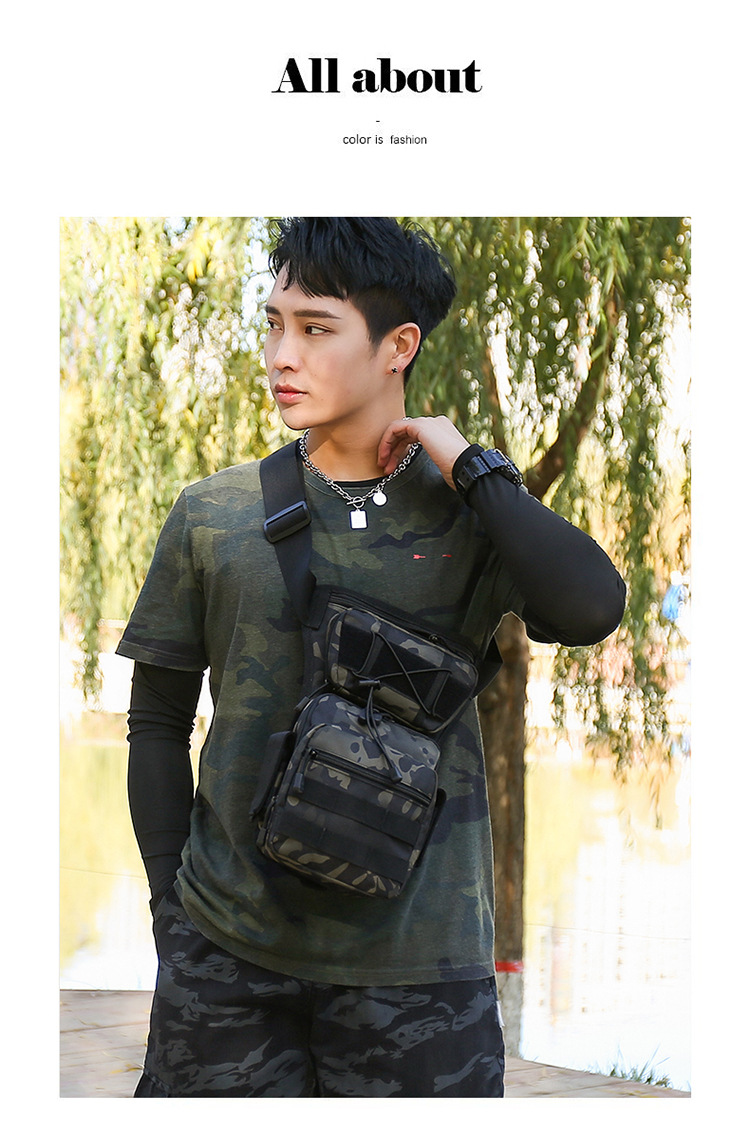 Multifunctional Mobile Waist Bag Men's Outdoor Tactics Leg Bag — foto 11