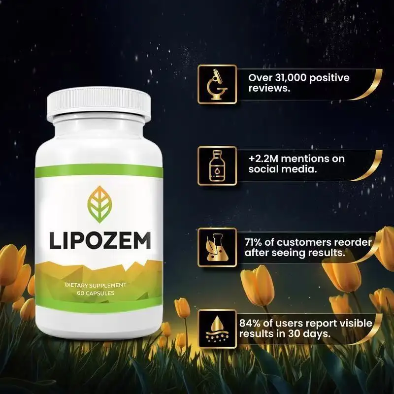 Hot Product Lipozem Fat Zinc Probiotic Capsules