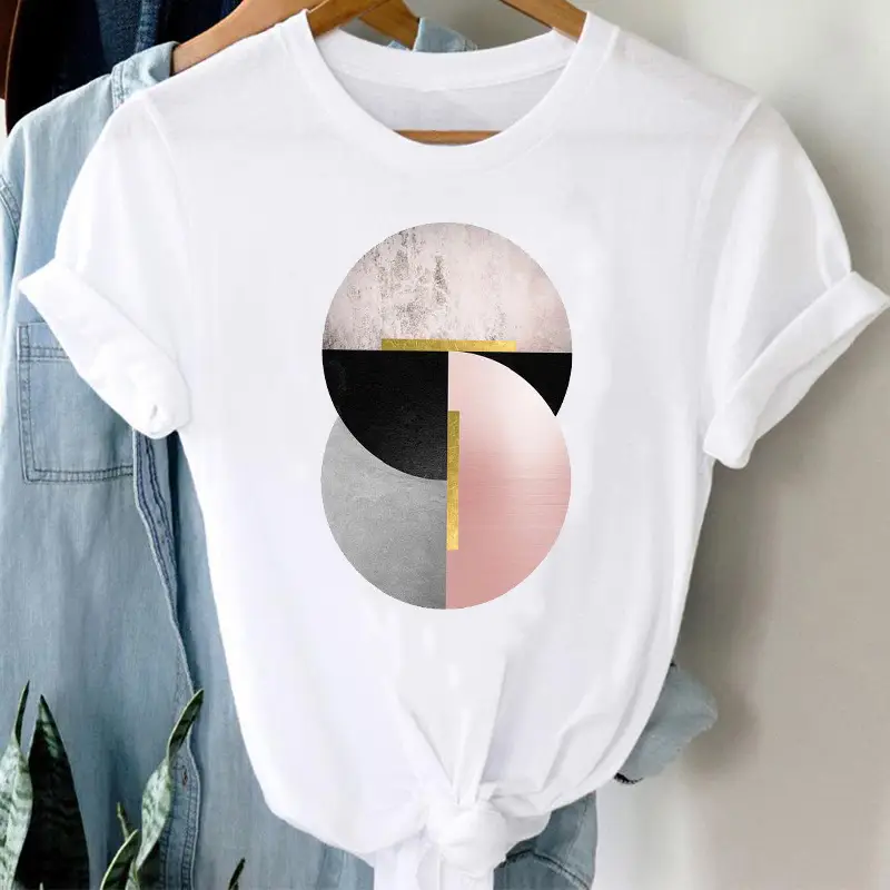 Women's Student Loose Plus Size Clothing Korean Style Versatile Top