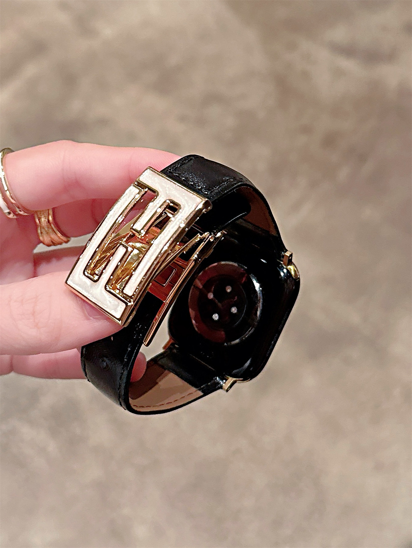 New Double-F Magnetic Clasp For Watch Straps
