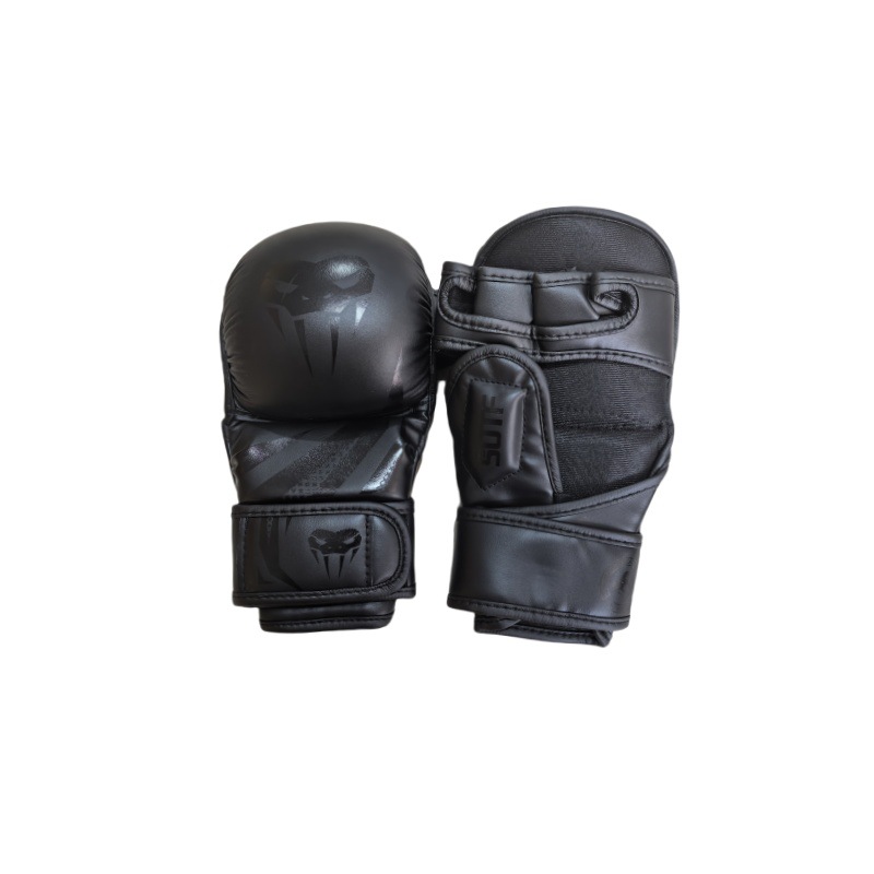 Men's Boxing Half-finger Sanda Gloves 7