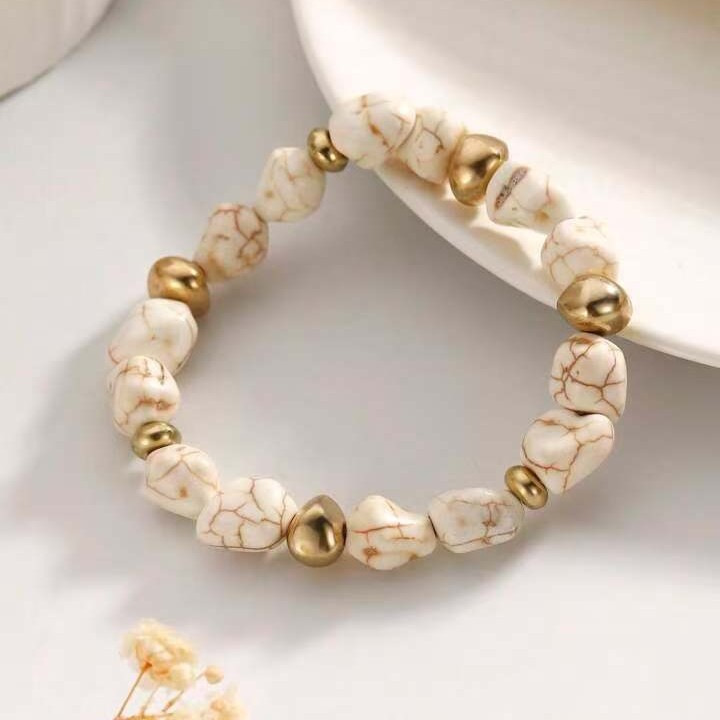 Bohemian-style Turquoise Bracelet Unique Vintage And Trendy - Image 3