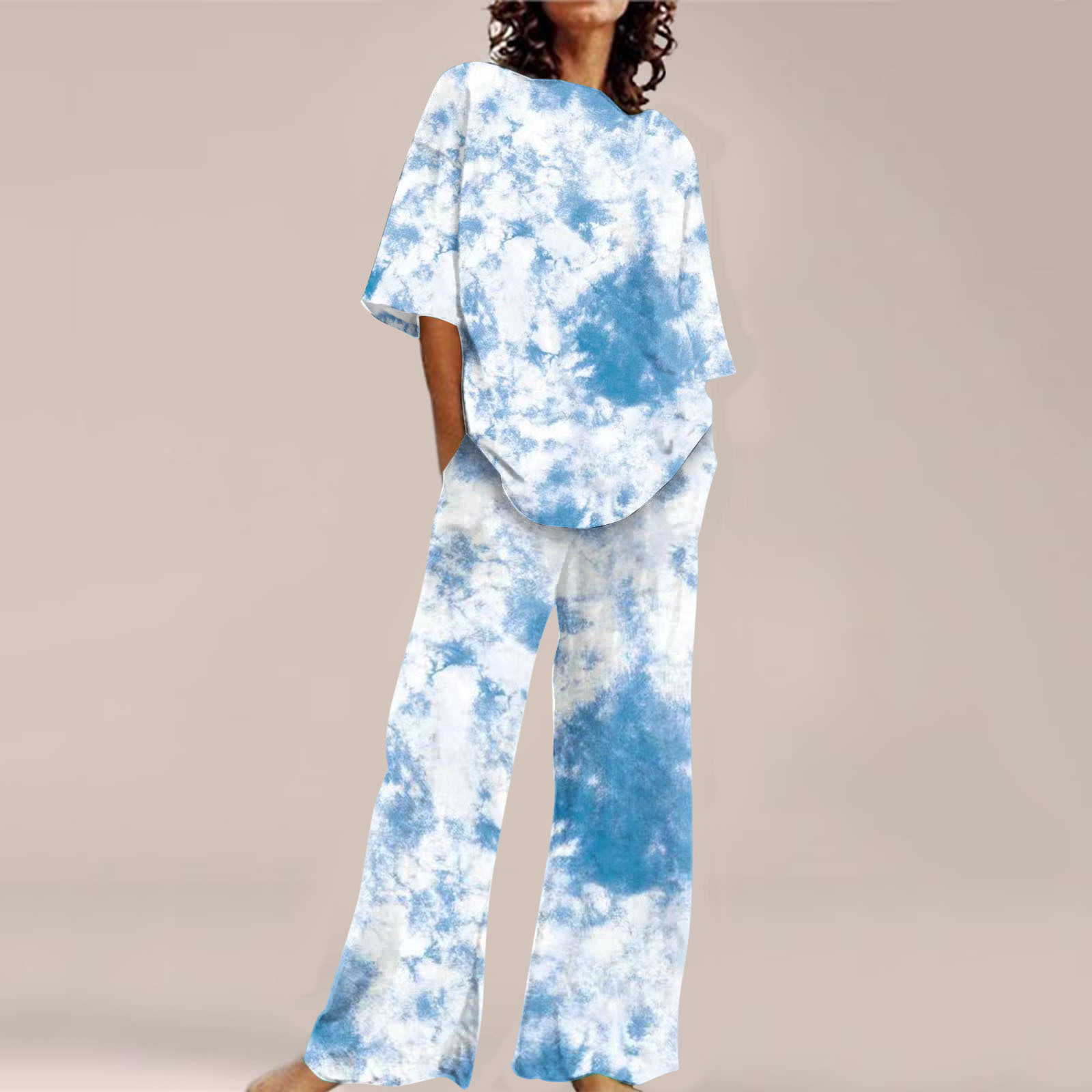 Fashion Personalized Women's 3D Printed Short Sleeve Suit