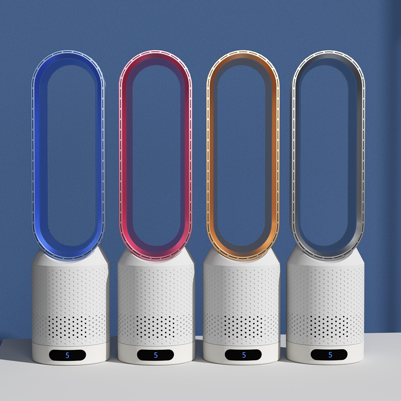 Ventilateur Tour Sans Pale — Purification Air Ioniseur Silencieux 8 Vitesses Télécommande 3