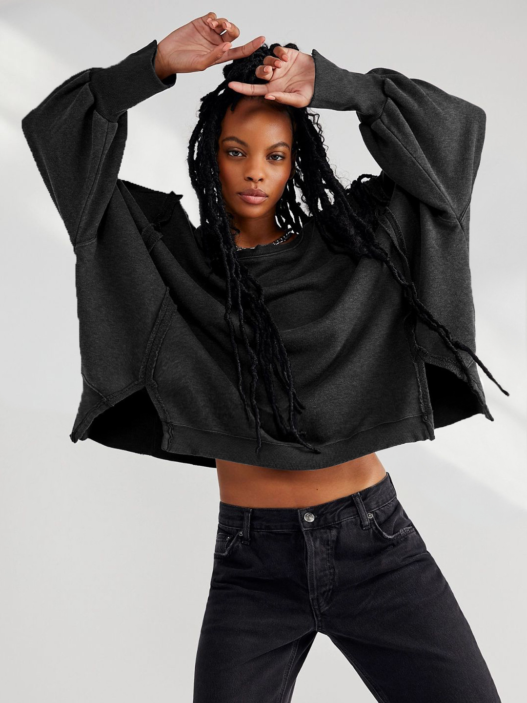 Women's Fashion Round Neck Sports Bottoming Shirt Long Sleeve Top