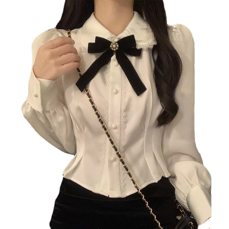 White Shirt Bow Tie