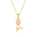 Elegant And Fashionable Tulip Necklace For Women view 9