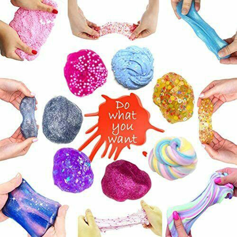 DIY Colored Clay And Crystal Mud Set — foto 2
