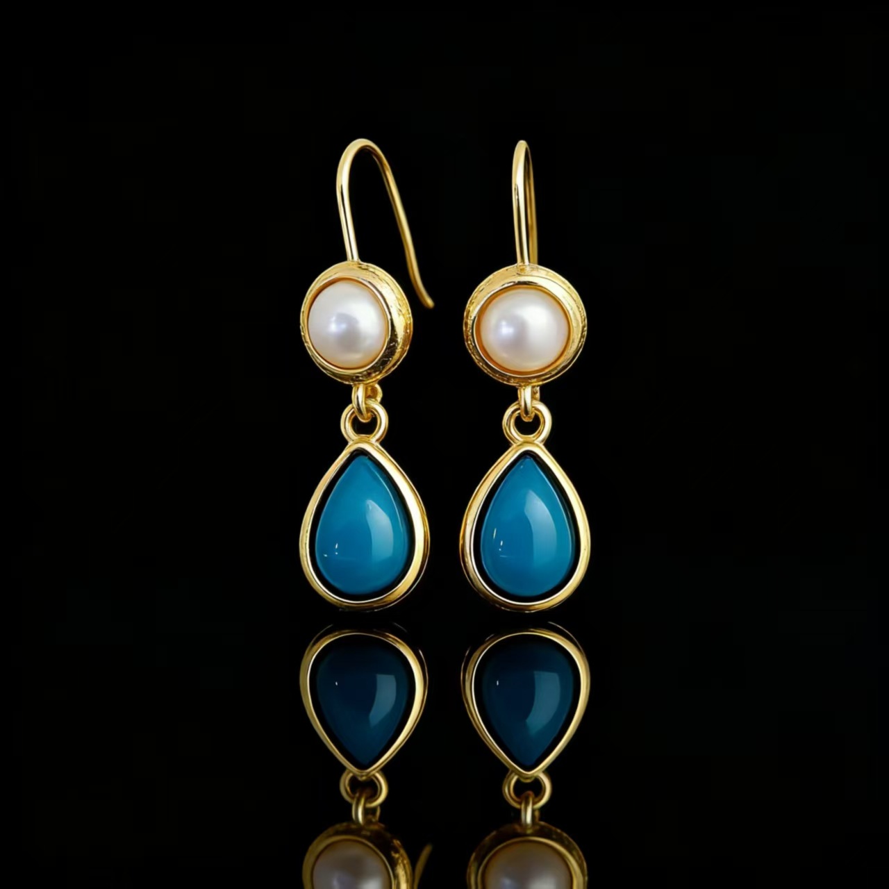 Simple And Versatile Water-drop Earrings For Women