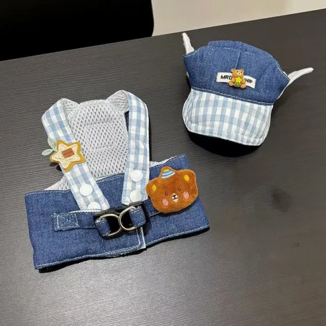 Spring And Autumn Pet's Chest back Hand Holding Rope Dog Cat Clothes Chest And Back - Shop at LoveMi