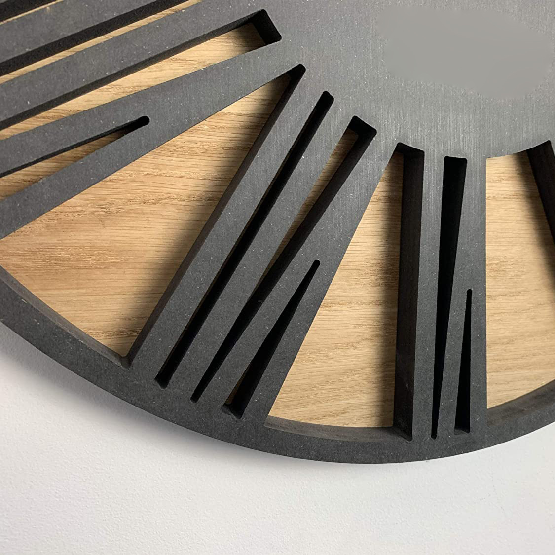 Horloge Murale Bois Moderne MUTO Horloge murale en bois moderne MUTO