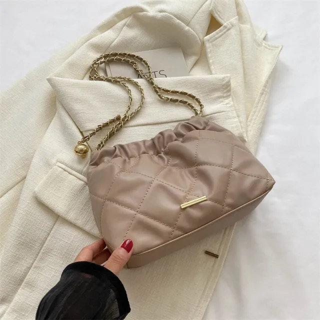 Casual Shoulder Bag Simple And Stylish Casual Tote Bag Khaki - Shop at LoveMi