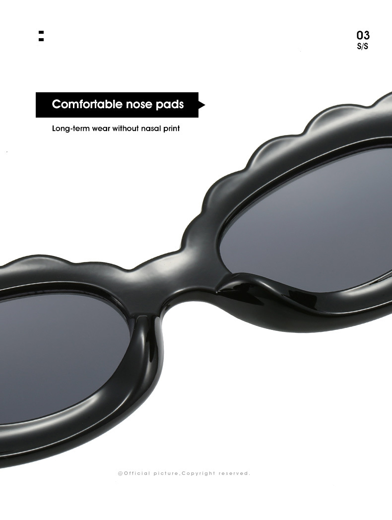 Personalized Clouds Oval Sunflower Flowers Sun Protection Glasses - Image 22