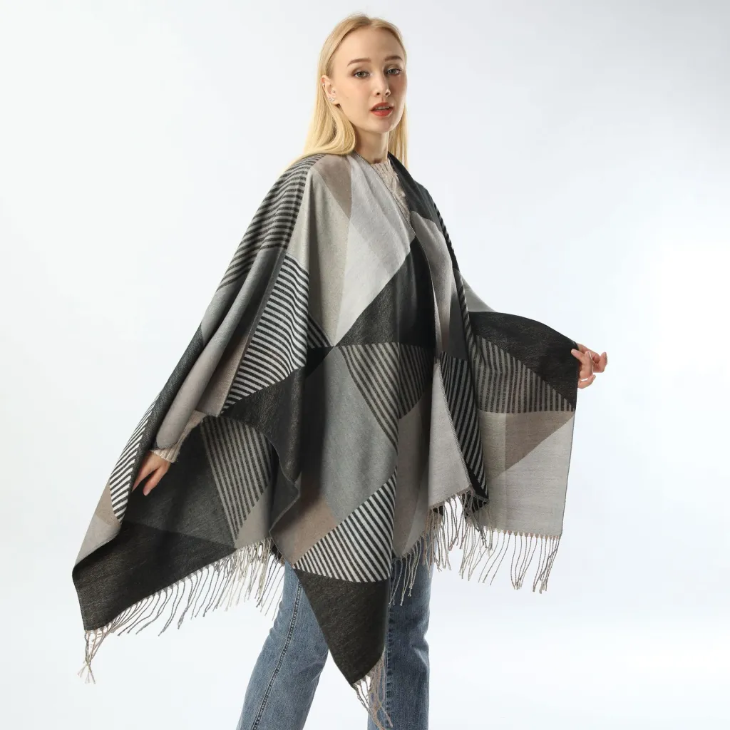High-grade Air-conditioned Room Warm Shawl Scarf - Picture Color-140