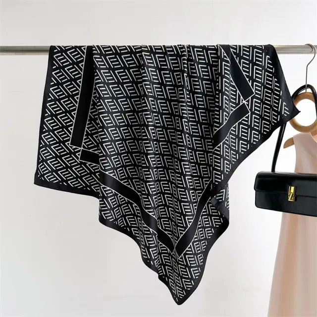 Fashion Printed Silk Scarf Twill Silk Square Scarf Fn2294 - Shop at LoveMi