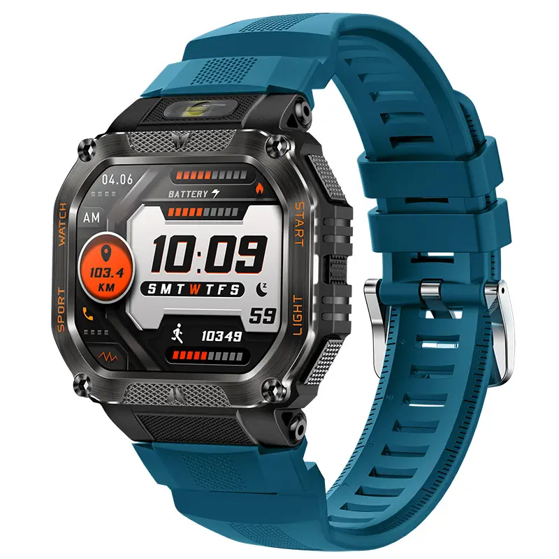 Smart Watch Bluetooth Calling Heart Rate Controlled By Music Sleep Monitoring Life Waterproof
