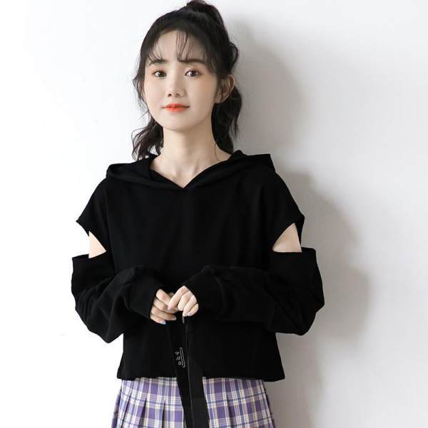 Women's Short Strapless Solid Color Top