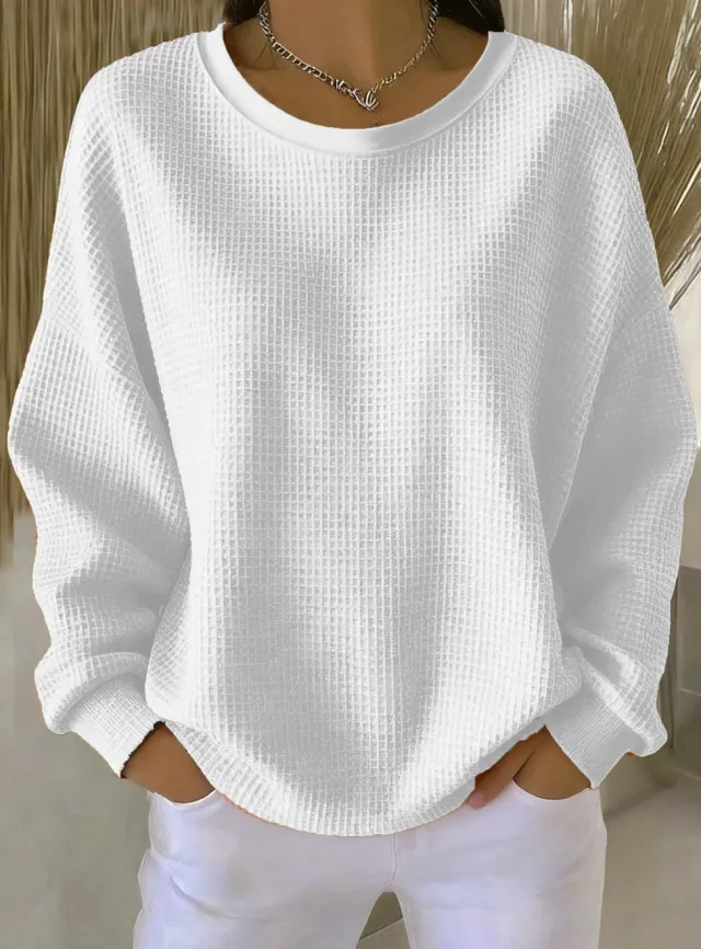 Women's New Loose fitting Casual Pullover Yl2510290949 03 - Shop at LoveMi