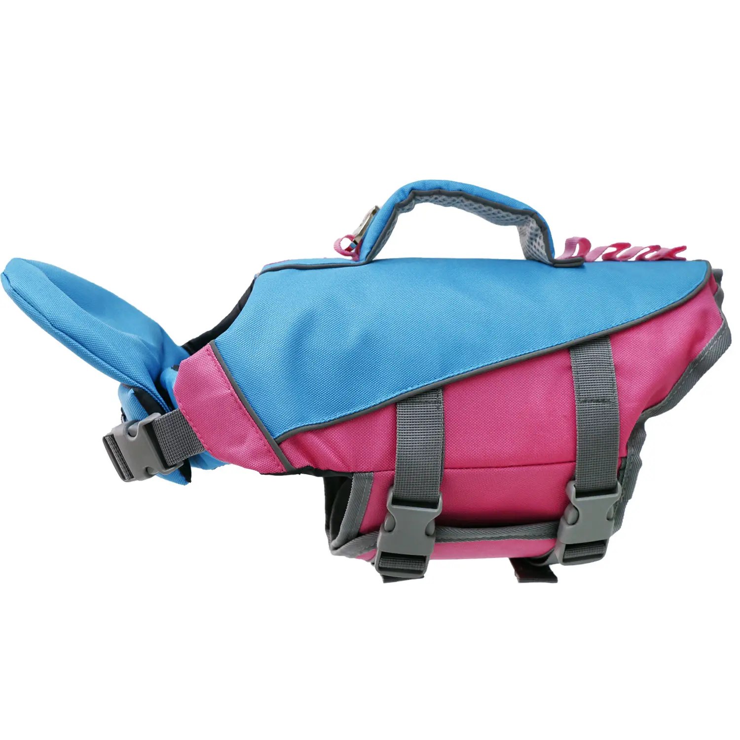 Dog Pet Dog Swimsuit Reflective Patchwork Life Jacket