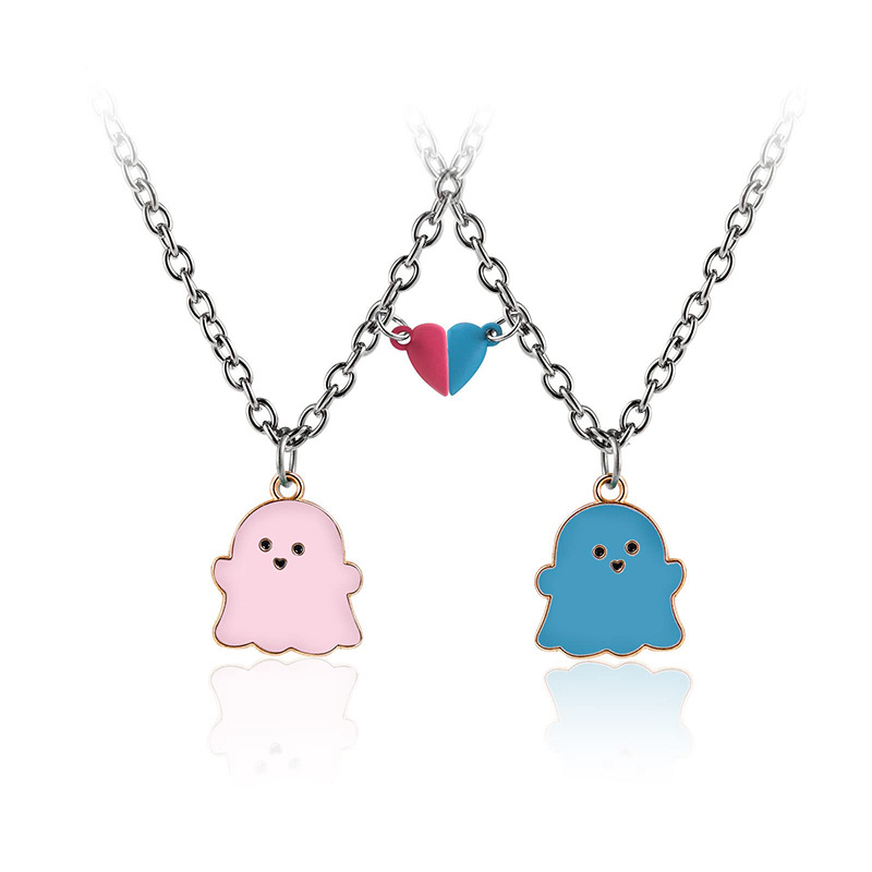 Blue Pink Necklace