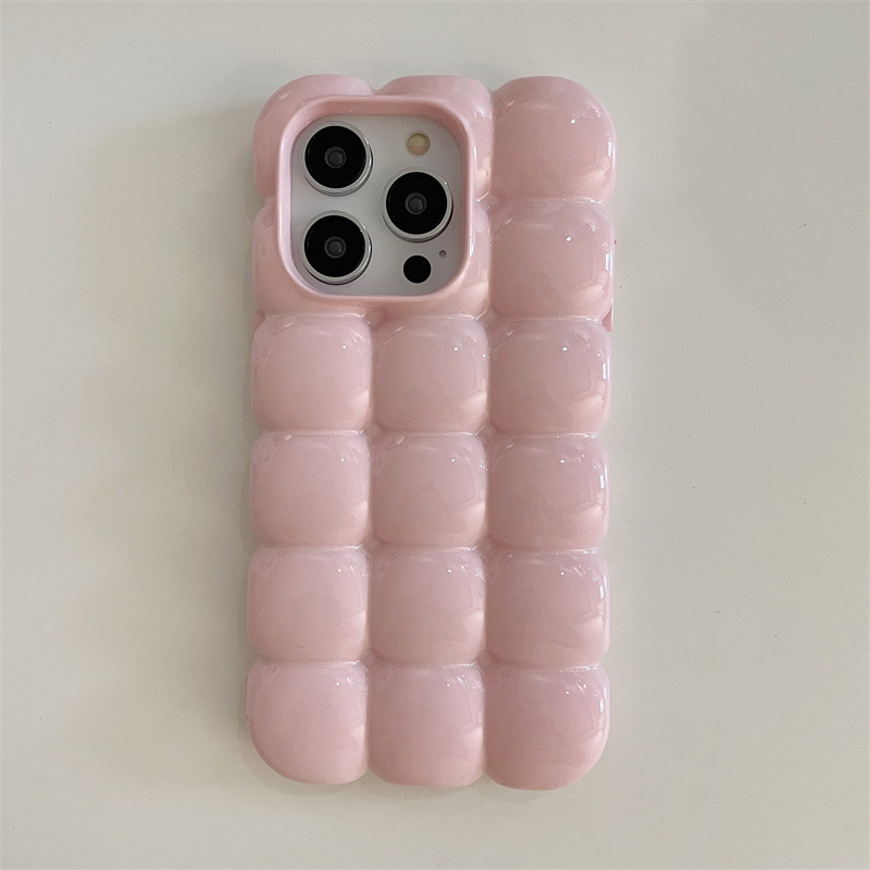 Egg Waffle TPU Pink