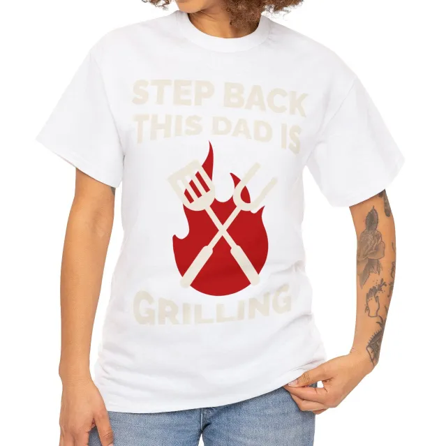 European And American Digital Printing Casual Round Neck Short Sleeves T shirt White - Shop at LoveMi