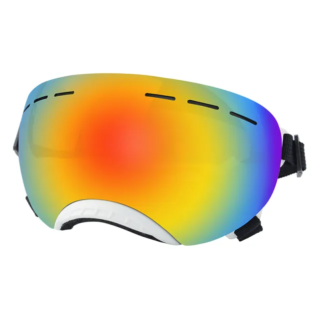 UV Protection Pet Windproof Goggles White Frame Red Film - Shop at LoveMi