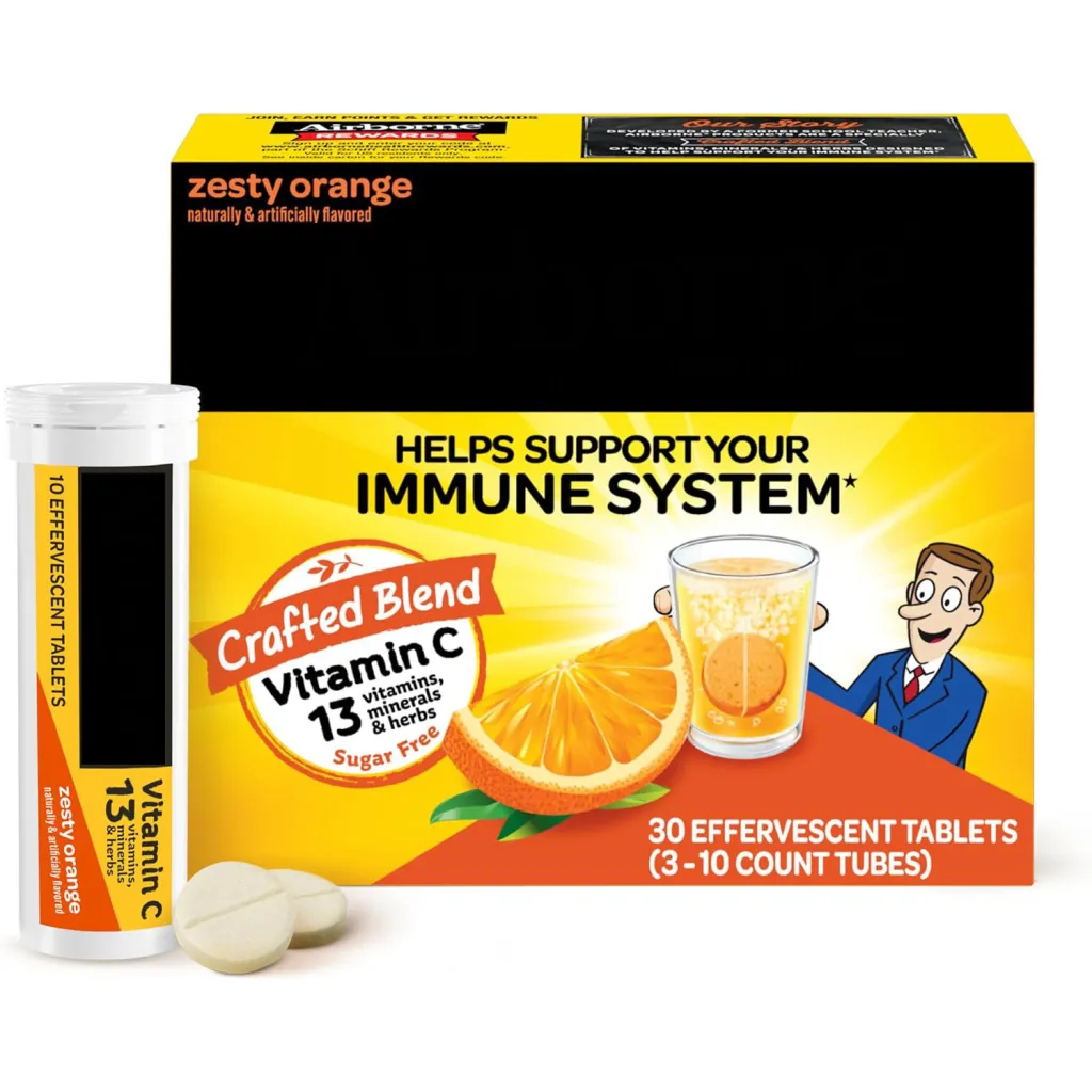 Vitamin C Effervescent Tablets - 30 Tablets