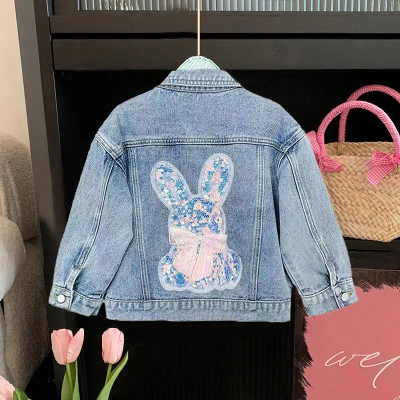 Kitten Korean Fashion Casual Denim Jacket
