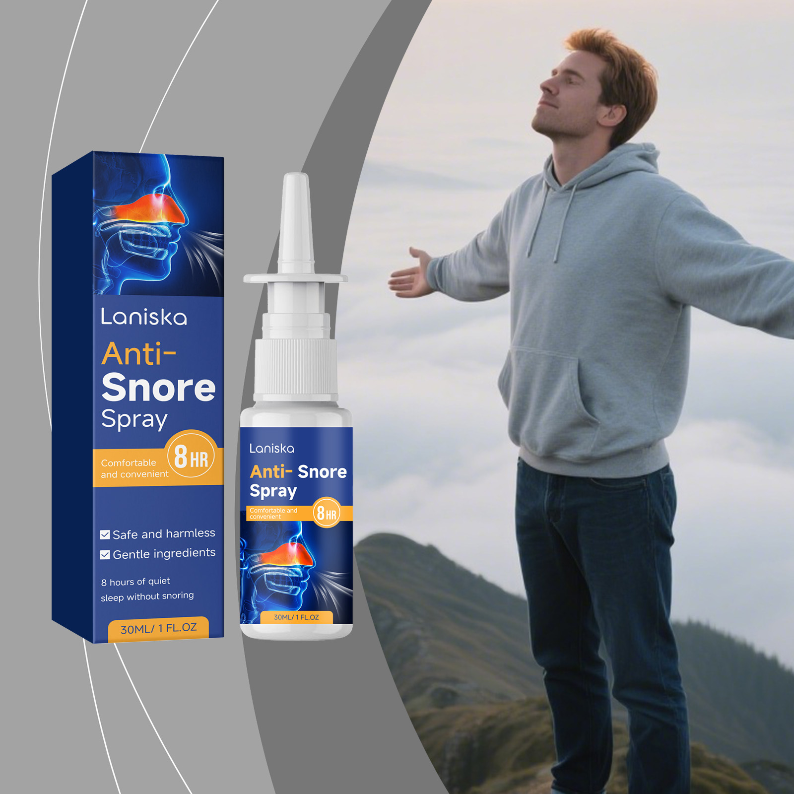 Snore-Relief Cleaning Spray