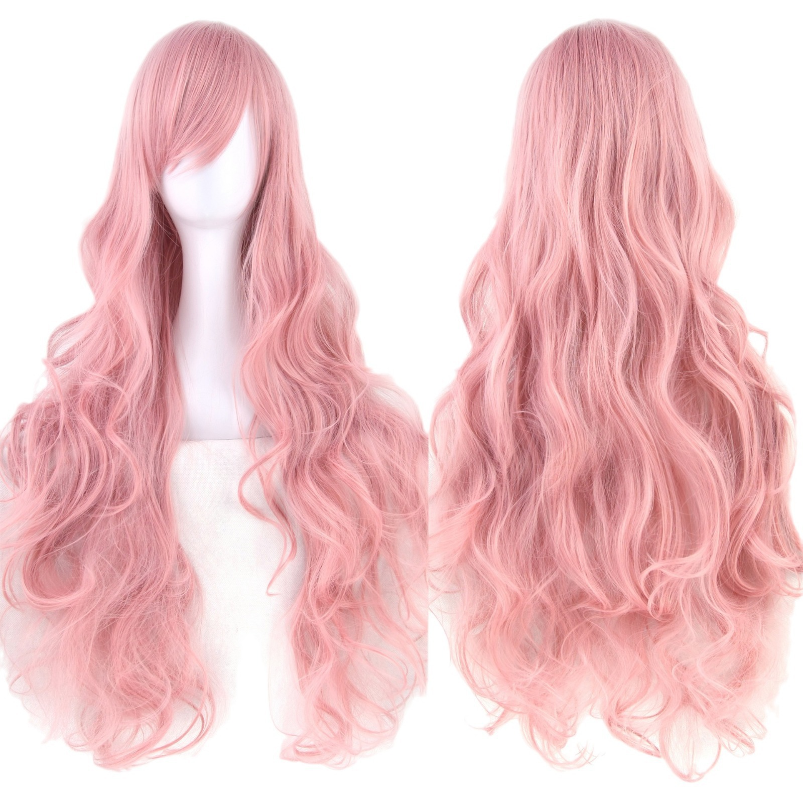 Pure Color All-matching COS Long Curly High-temperature Fiber Wig 15
