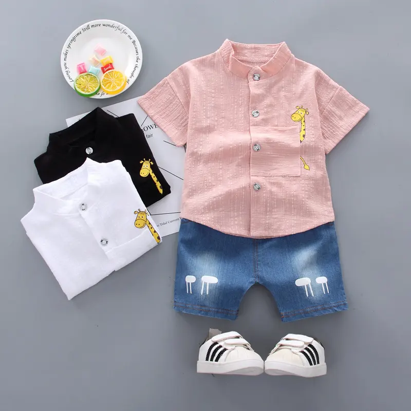 Baby Boy Short Sleeve Children's Clothing Summer New Clothes