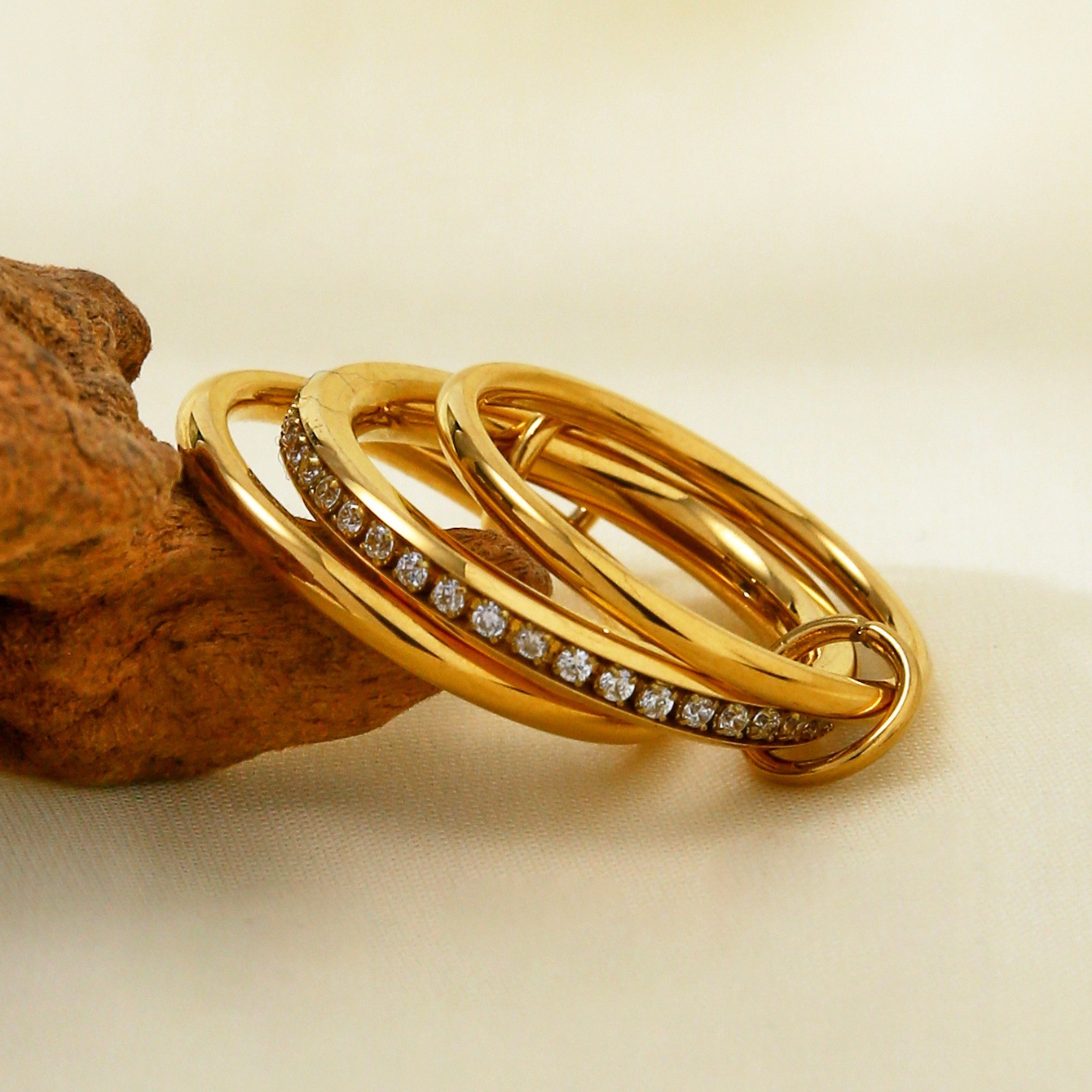 Women's Titanium Steel Ring Korean-style Minimalist