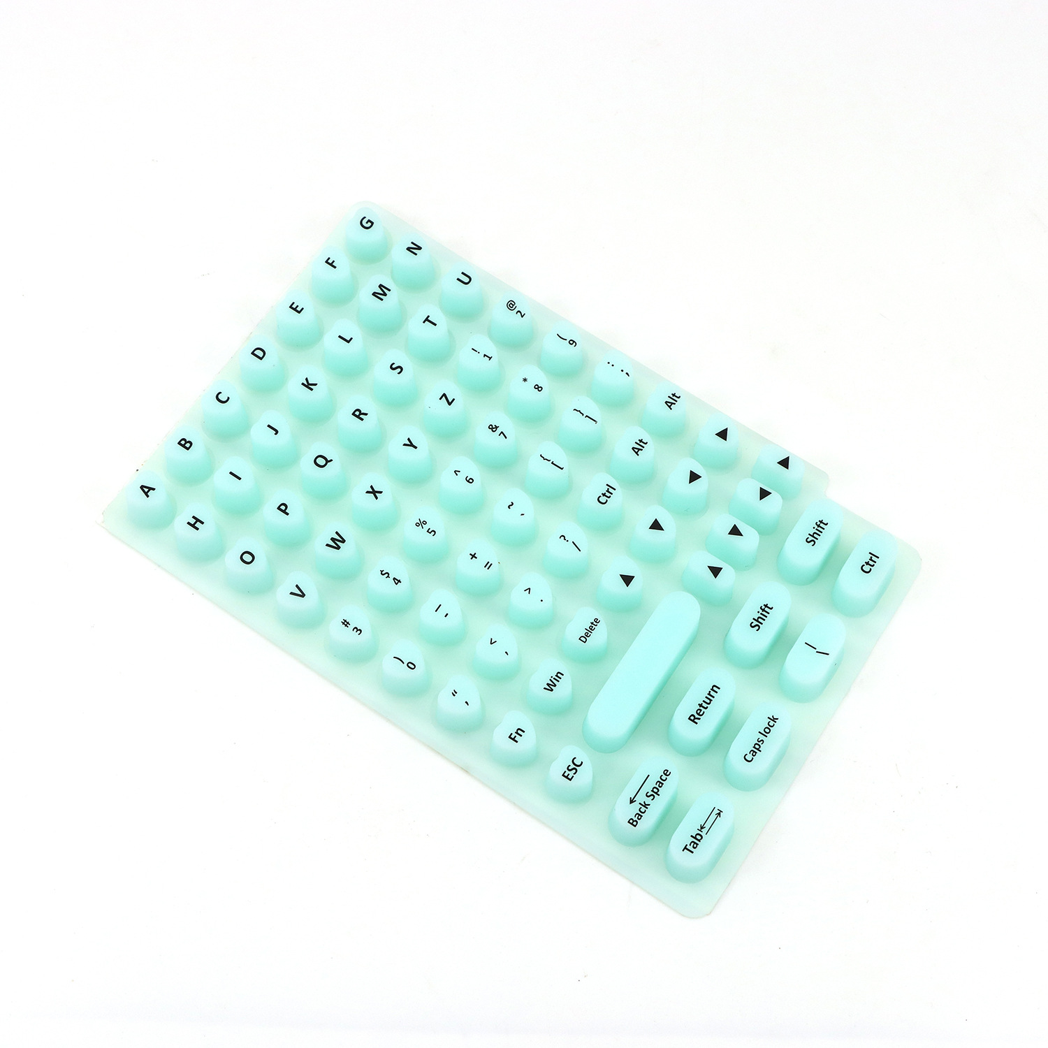 91 Button For Desktop And Notebook Computer Silicone Keyboard Stickers - Image 13