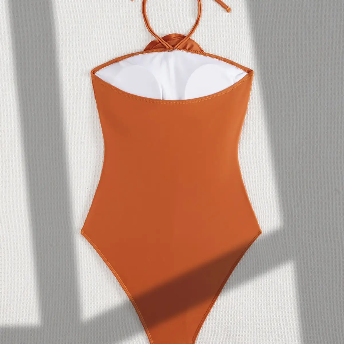 Sexy Lace-Up One-Piece Bikini 3D Womens Swimsuit